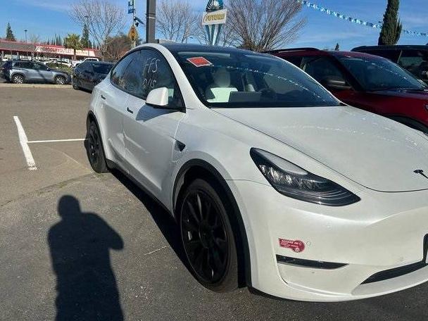 TESLA MODEL Y 2020 5YJYGDEE2LF056313 image